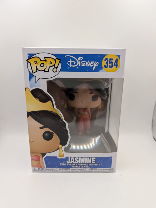 Funko Pop Vinyl! Disney: Jasmine #354 Classic Aladdin Princess FRENLY BRICKS - Open 7 Days