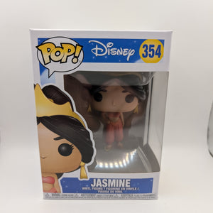 Funko Pop Vinyl! Disney: Jasmine #354 Classic Aladdin Princess FRENLY BRICKS - Open 7 Days