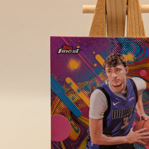 2025-26 Topps Finest COOPER FLAGG Common Rookie Oil Spill #1 FRENLY BRICKS - Open 7 Days