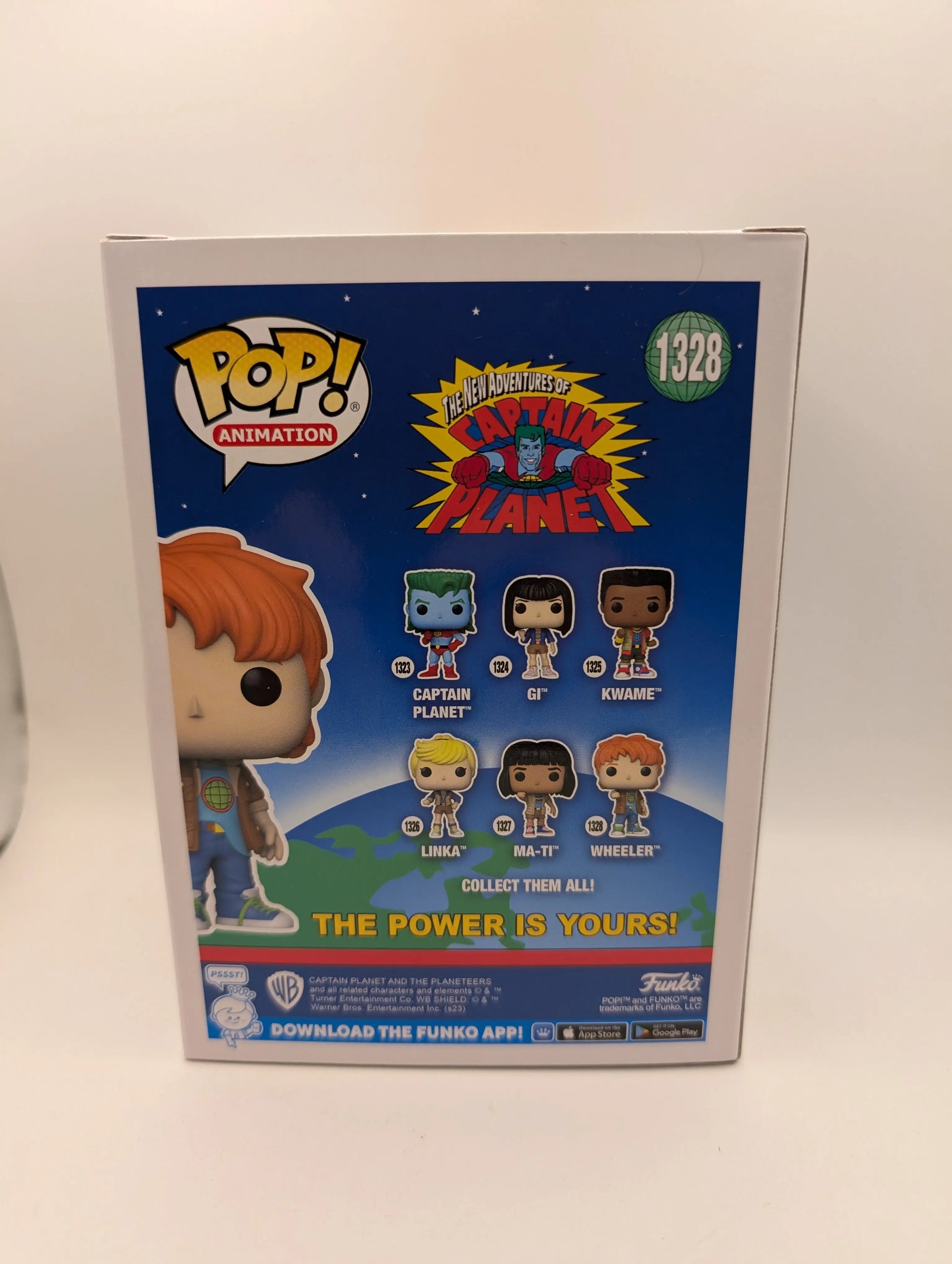Funko POP! Animation The New Adventures Of Captain Planet Wheeler #1328 FRENLY BRICKS - Open 7 Days