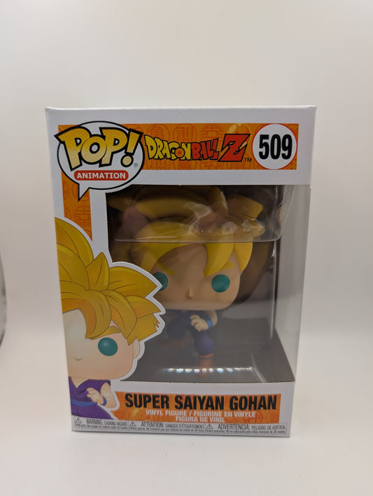 Funko Dragon Ball Z Super Saiyan Gohan 509 Pop Figure FRENLY BRICKS - Open 7 Days