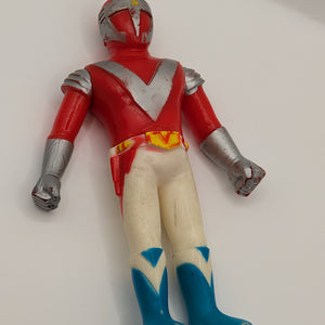 Enban Sensō Bankid soft vinyl 1970s Takatoku Toys RED FRENLY BRICKS - Open 7 Days