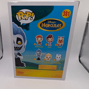 Disney Funko Pop - Hades (Glow) - Hercules - No. 381 FRENLY BRICKS - Open 7 Days