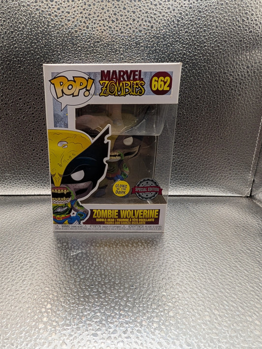 FUNKO Pop Vinyl Zombie Wolverine #662 FRENLY BRICKS - Open 7 Days