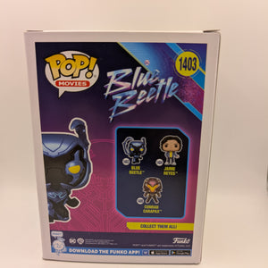 Blue Beetle - Blue Beetle #1403 CHASE Glow in the Dark Limited Edition Funko Pop