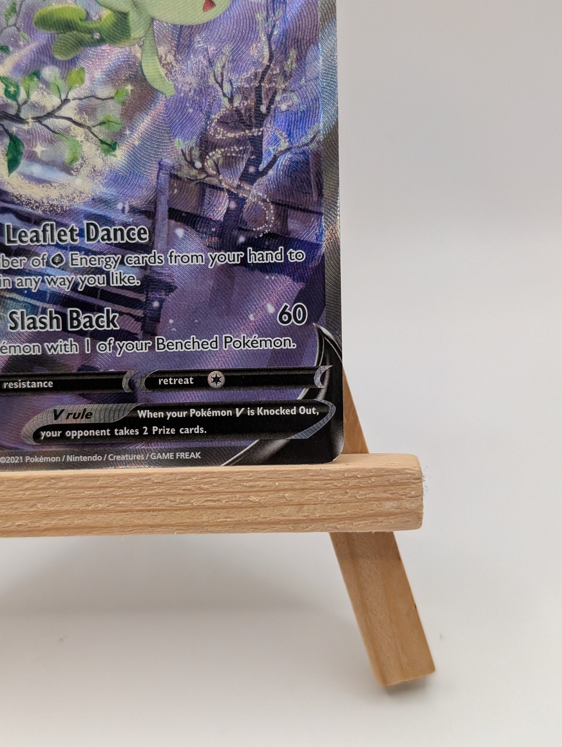 Pokémon TCG Celebi V Fusion Strike 245/264 Holo Full Art FRENLY BRICKS - Open 7 Days