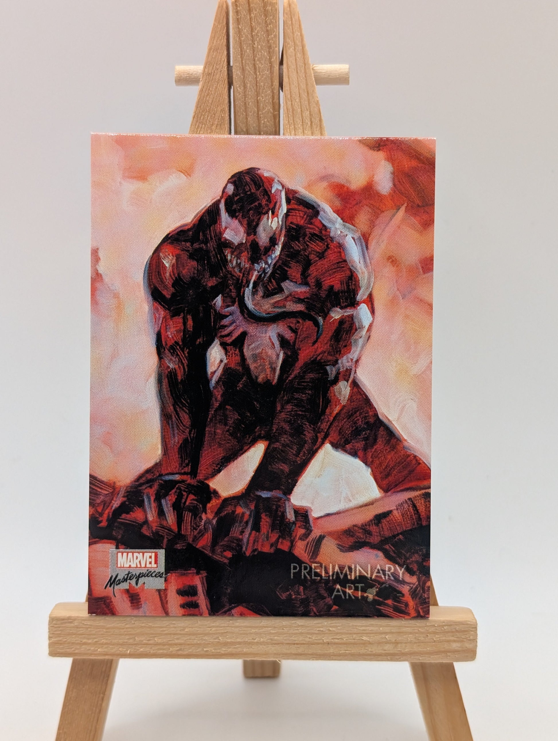 2020 Upper Deck Marvel Masterpieces Level 1 Preliminary Art Venom #18 cj4 FRENLY BRICKS - Open 7 Days