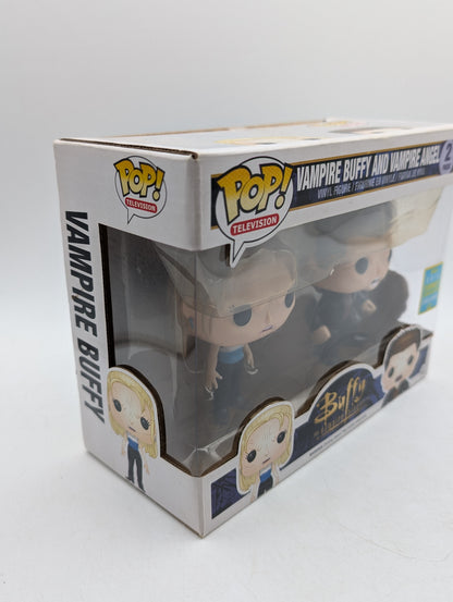 Funko POP! Vampire Buffy And Vampire Angel 2 Pack 2016 Summer Convention