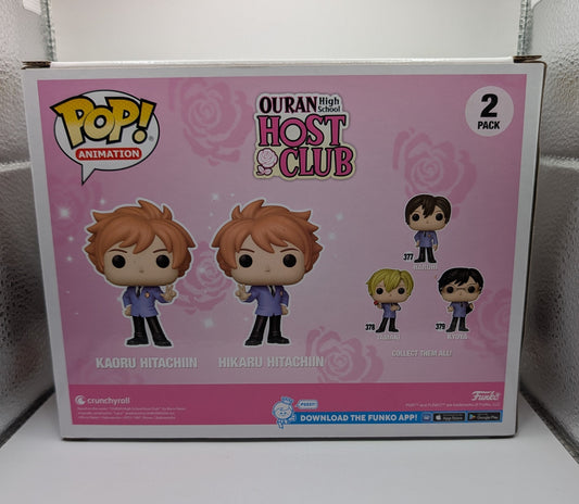Ouran High School Host Club - Kaoru Hitachiin & Hikaru Hitachiin 2 Pack - Funko Pop! Vinyl - New FRENLY BRICKS - Open 7 Days