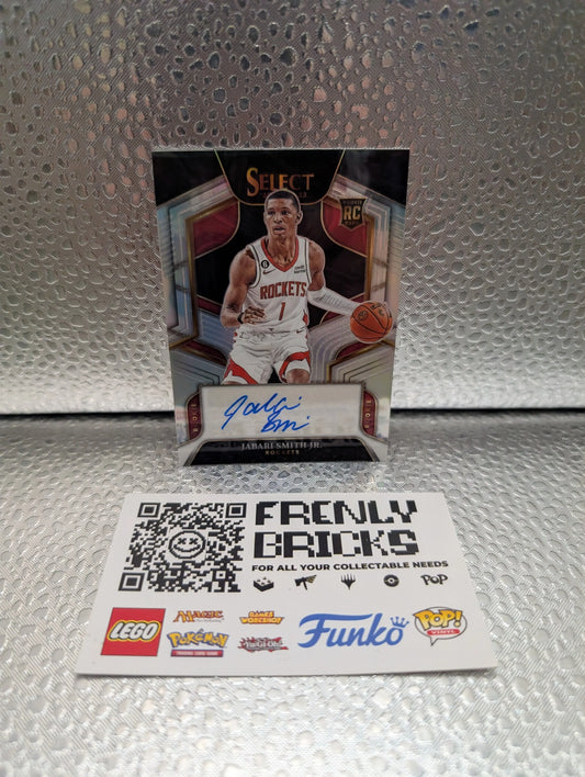 2022-23 Select Jabari Smith Jr Rookie Signatures Silver Prizm Auto /249 RC FRENLY BRICKS - Open 7 Days