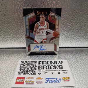 2022-23 Select Jabari Smith Jr Rookie Signatures Silver Prizm Auto /249 RC FRENLY BRICKS - Open 7 Days
