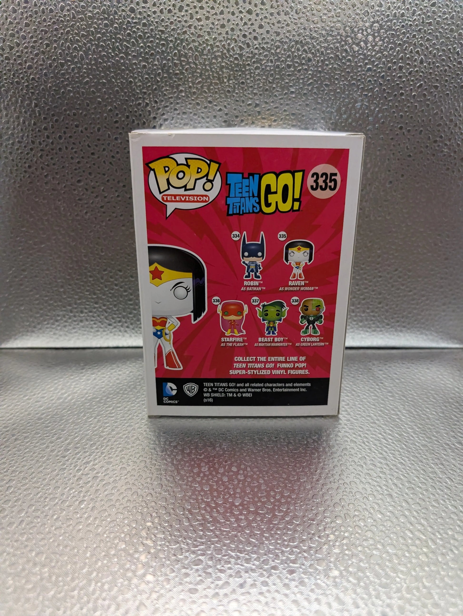 Funko POP! Television DC Teen Titans Go! Raven - (as Wonder Woman) #335 Vinyl FRENLY BRICKS - Open 7 Days