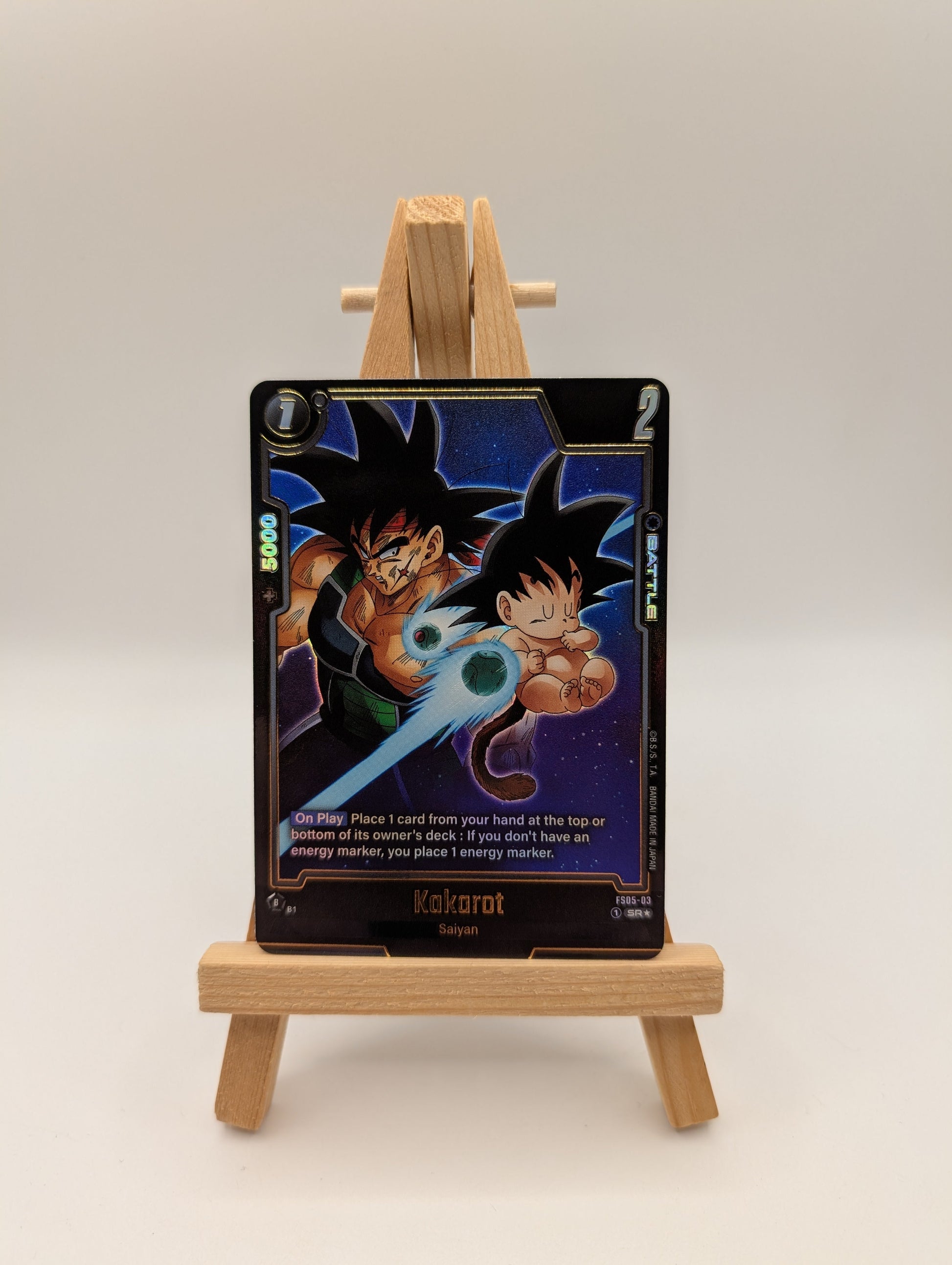 [FS05-03](SR) Kakarot (FB-07 Alt Art) (Foil) FRENLY BRICKS - Open 7 Days