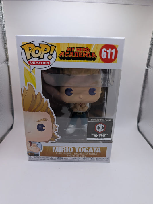 Mirio Togata 611 Chalice Collectibles Sticker In Protector Pop Vinyl Funko MHA FRENLY BRICKS - Open 7 Days