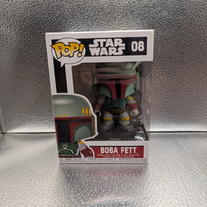FUNKO Pop Vinyl Boba Fett #08 FRENLY BRICKS - Open 7 Days