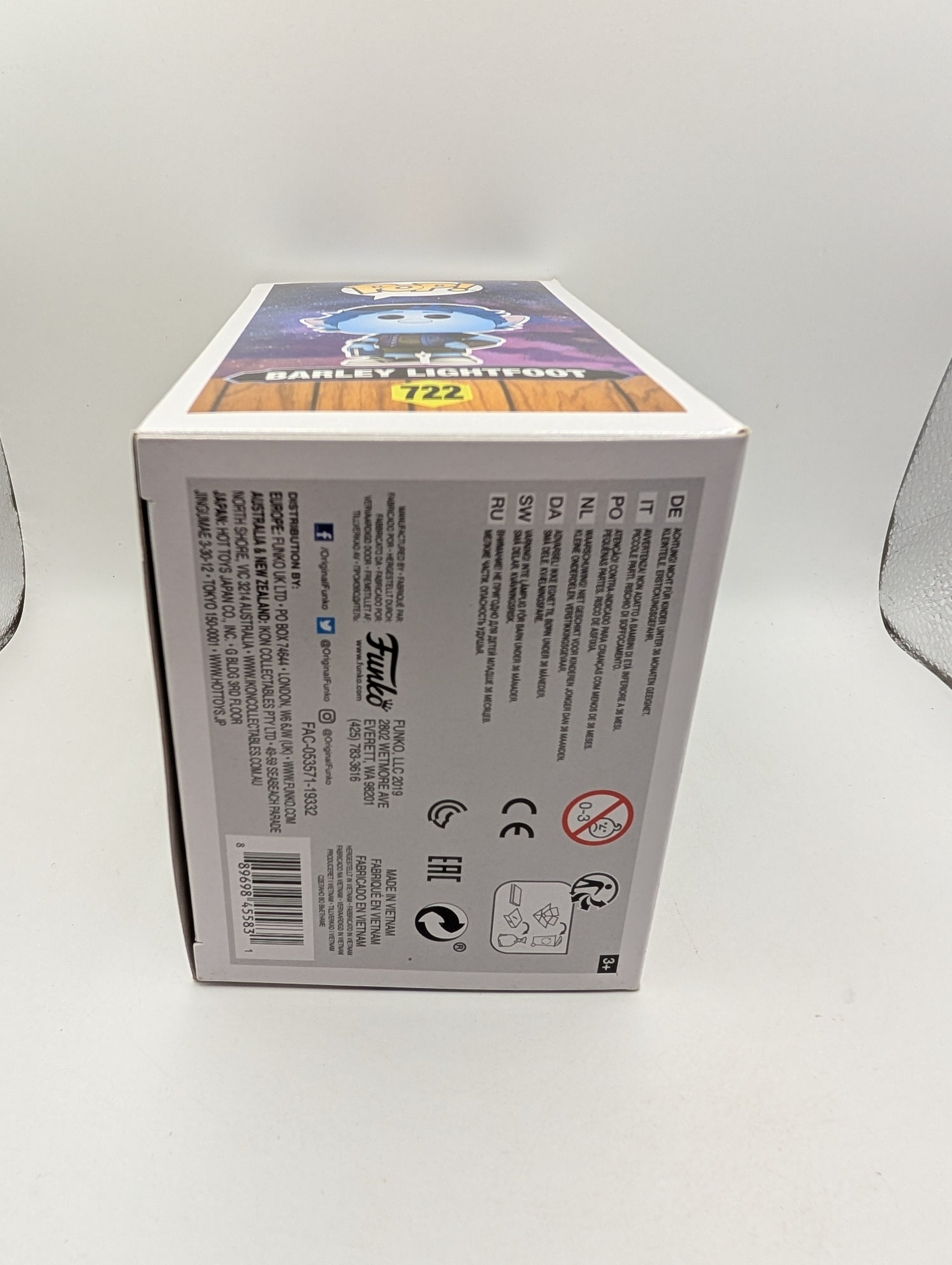 Barley Lightfoot 722 Onward Funko Pop Vinyl FRENLY BRICKS - Open 7 Days