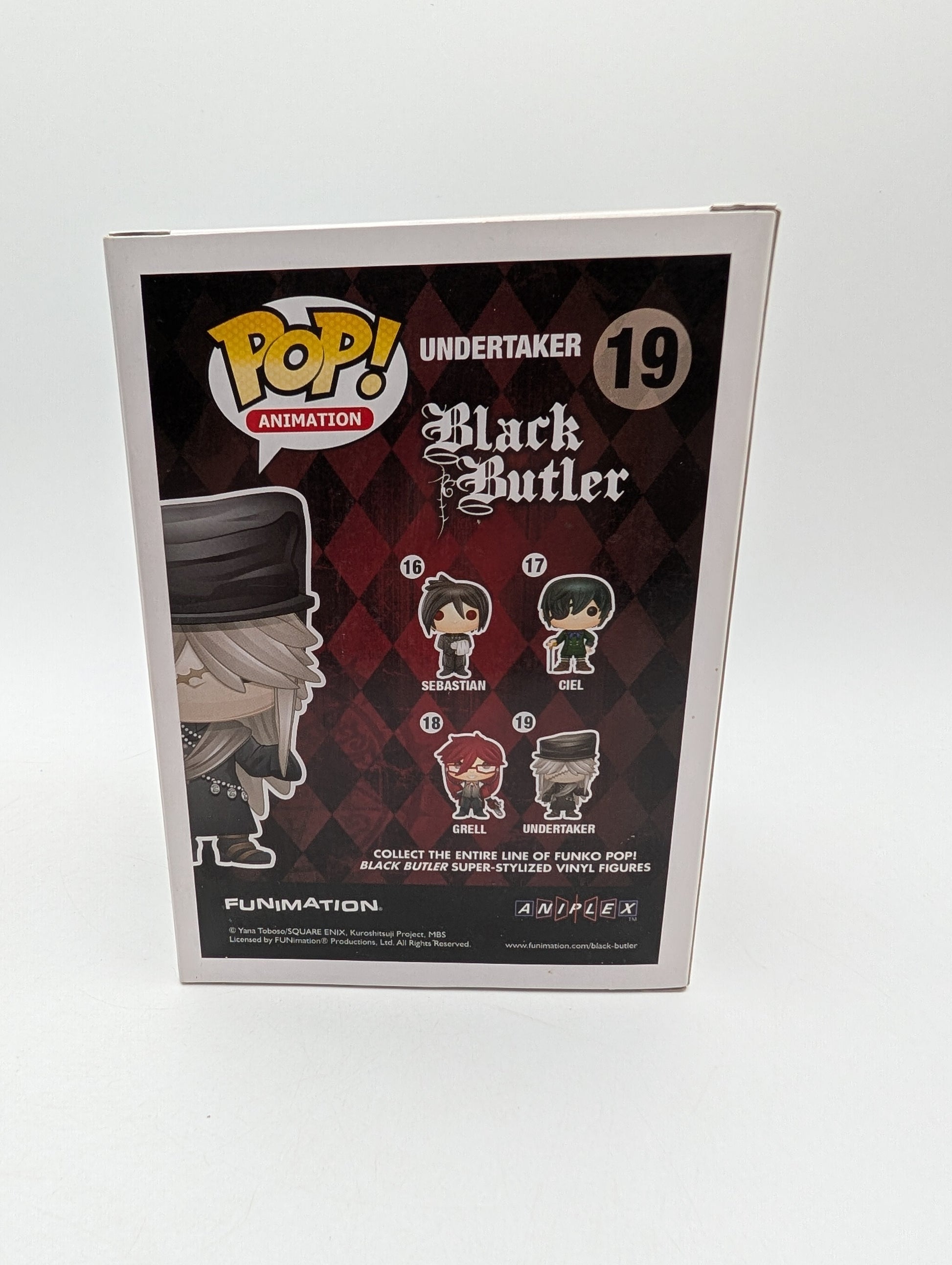 Undertaker Pop 19 - Black Butler Funko Pop! Vinyl 2014 Vaulted FRENLY BRICKS - Open 7 Days