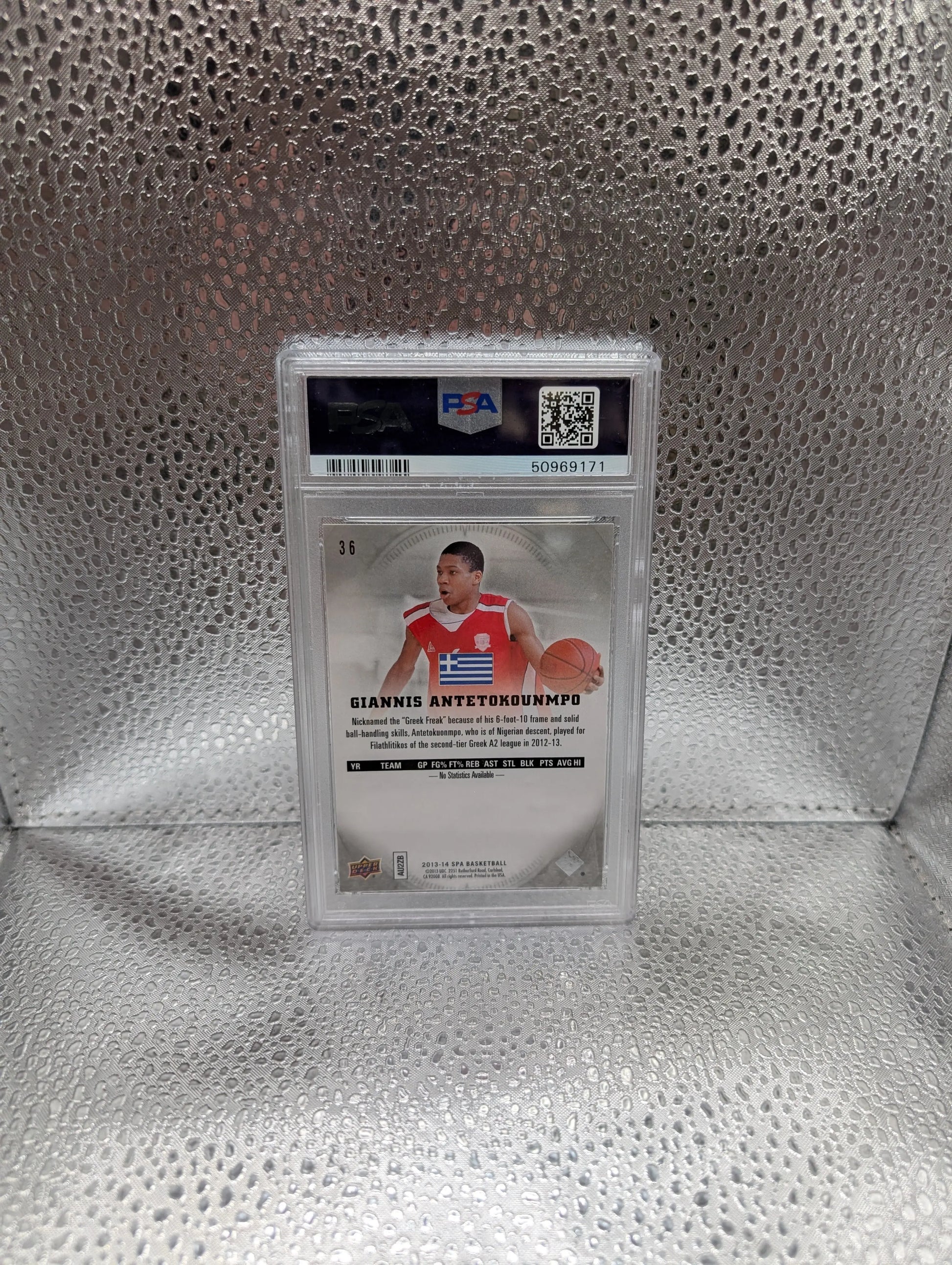 2013-14 SP Authentic - Giannis Antetokounmpo #36 (RC) Milwaukee Bucks Psa 9 FRENLY BRICKS - Open 7 Days