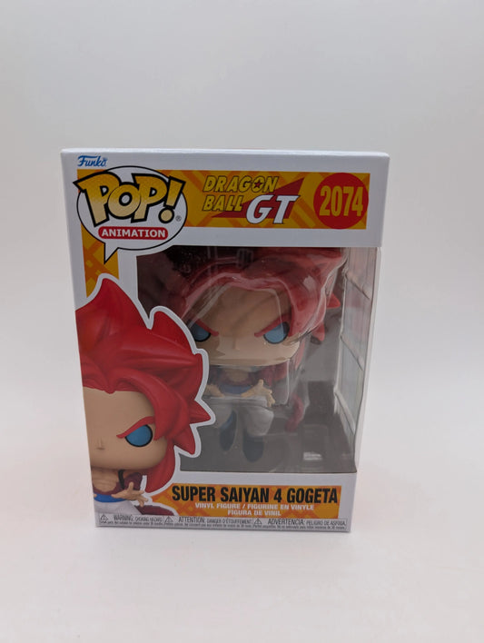 Gogeta (Super Saiyan 4) Funko Pop! #2074 | Dragon Ball GT, Vinyl Figure, SSJ4 FRENLY BRICKS - Open 7 Days