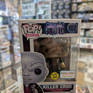 Killer Croc Glow GITD 102 Suicide Squad DC Funko Pop Vinyl FRENLY BRICKS - Open 7 Days