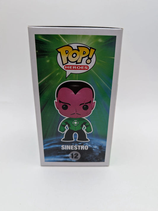 Funko Pop! Sinestro #12 Green Lantern DC Comics Pop Vinyl FRENLY BRICKS - Open 7 Days