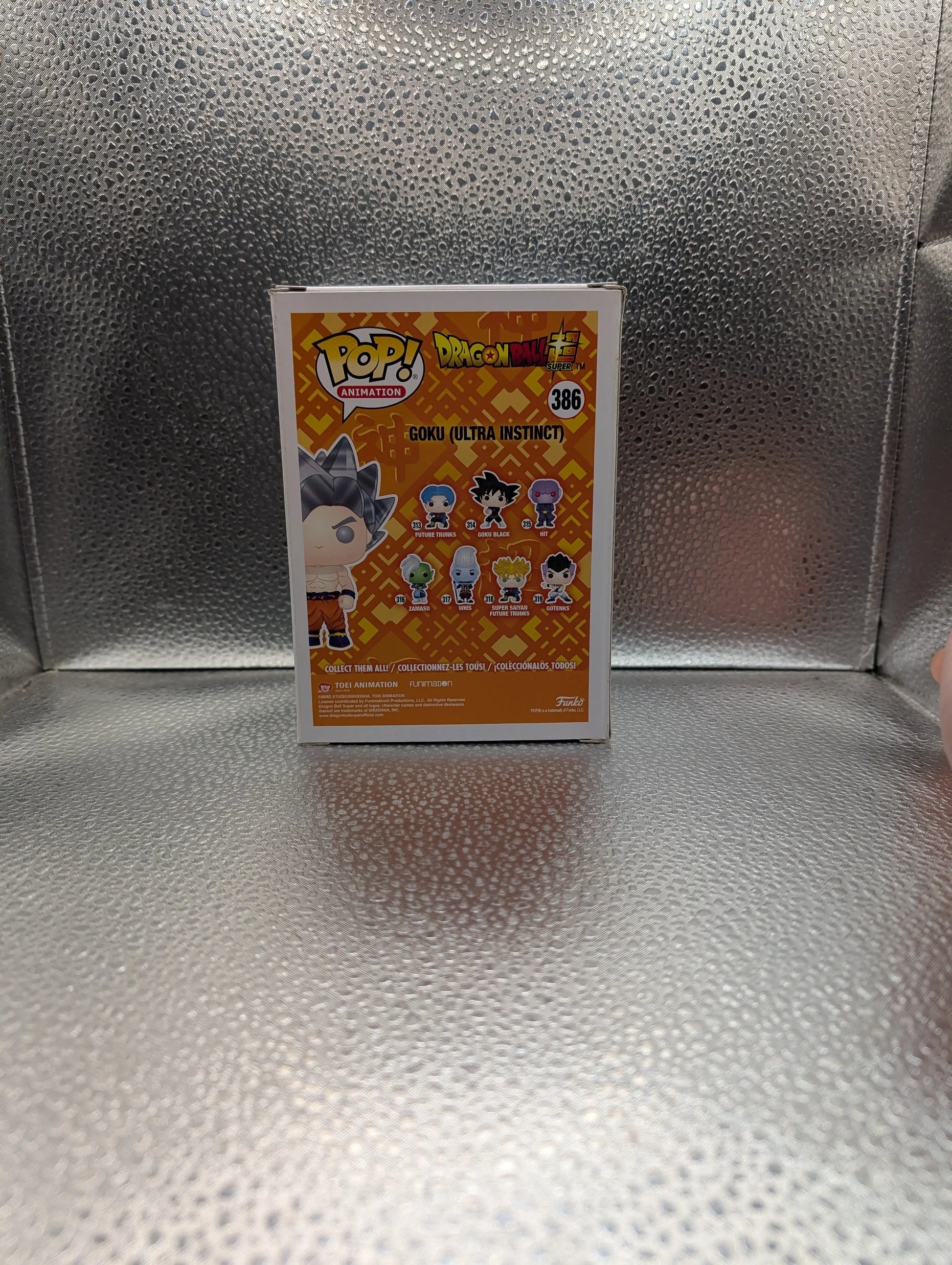 FUNKO Pop Vinyl Goku (Ultra Instinct) Dragon Ball Super #386 FRENLY BRICKS - Open 7 Days
