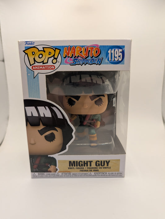 Funko Pop Vinyl Anime Naruto Shippuden Might Guy 1195 Figure FRENLY BRICKS - Open 7 Days