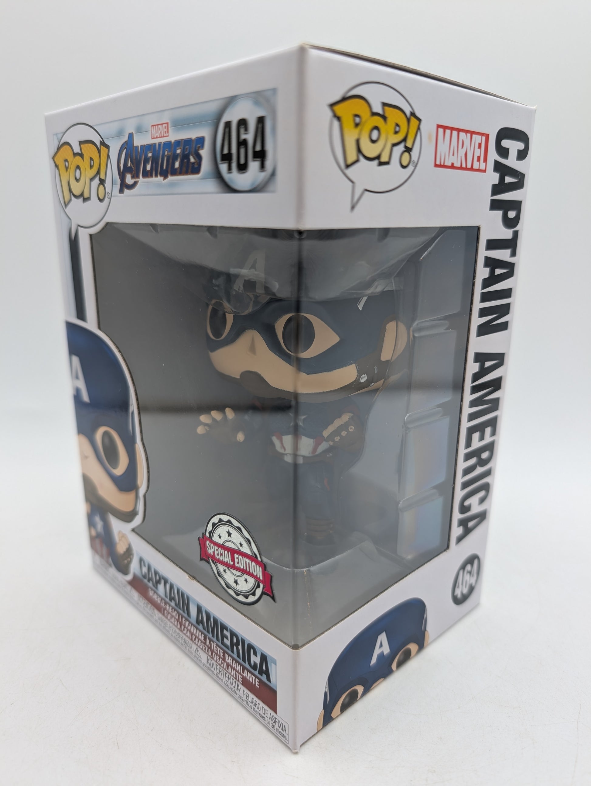 Funko POP! Marvel Avengers Captain America #464 Special Edition image 2