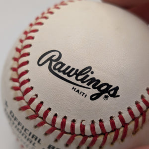 PETE ROSE CINCINNATI REDS  AUTOGRAPHED BART GIAMIATTI  BASEBALL BIG RED MACHINE FRENLY BRICKS - Open 7 Days