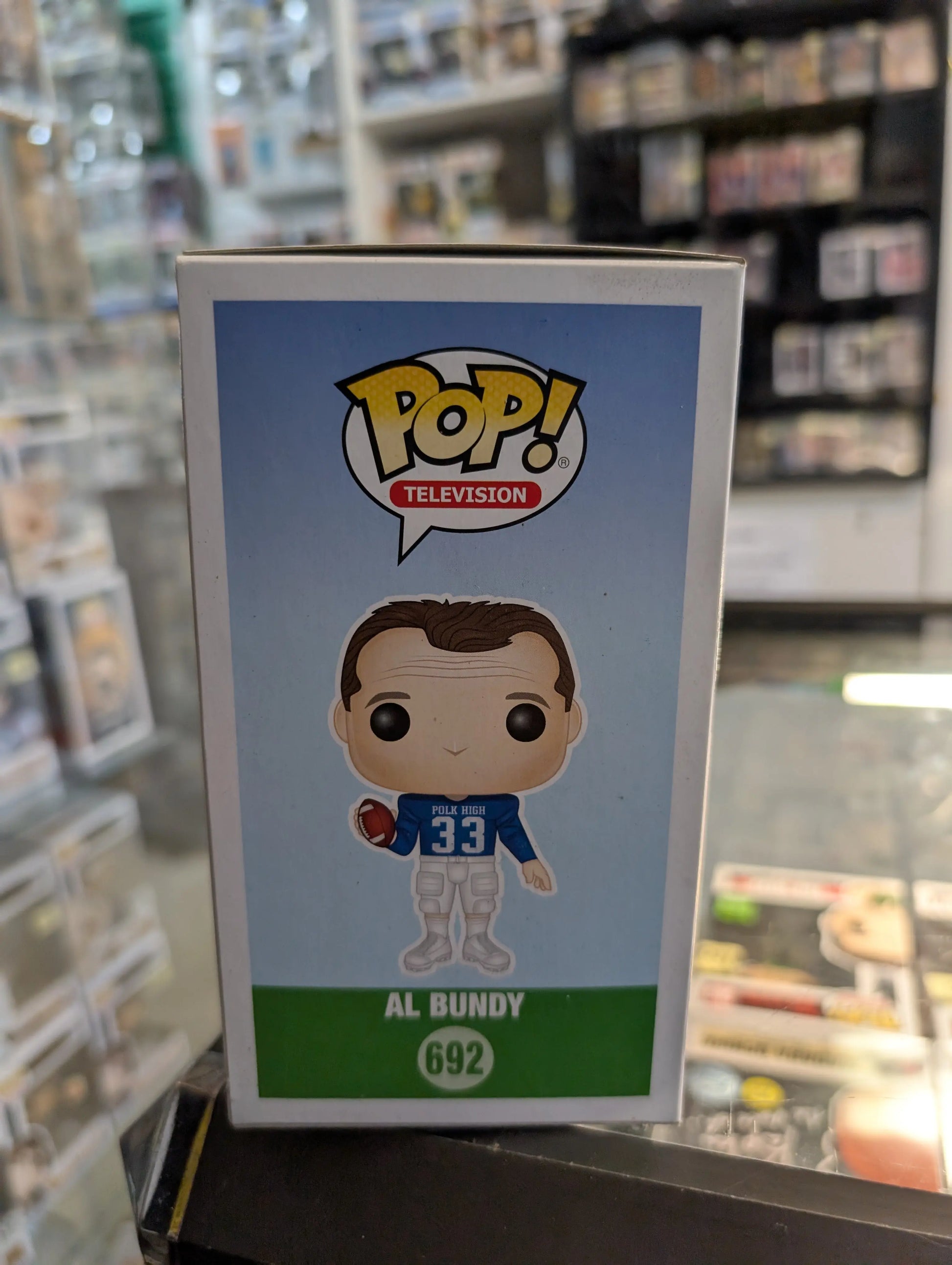 Funko Pop! Married With Children - Al Bundy (Polk High Jersey) #692 FRENLY BRICKS - Open 7 Days