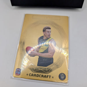 Cardcraft 24k Gold Card Craft 2025 Teamcoach AFL Footy Card Tom Lynch