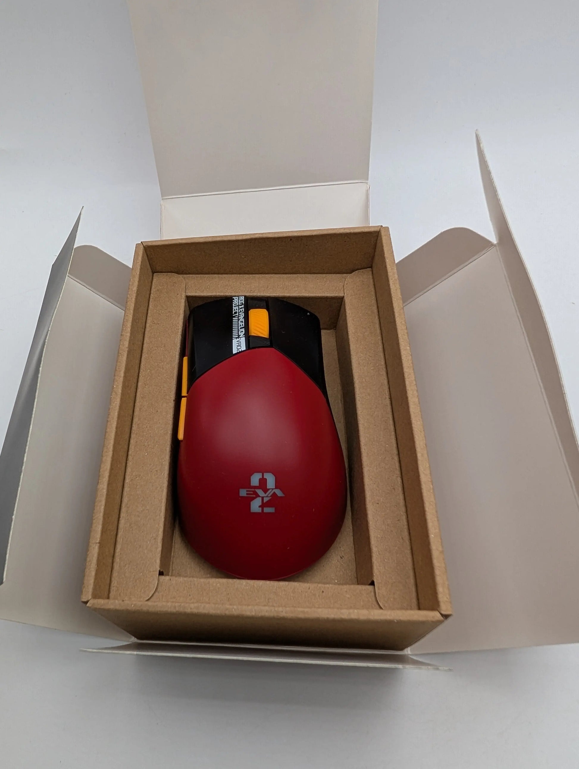 Asus ROG Gladius III Wireless AimPoint Eva-02 Mouse - Evangelion broken seal FRENLY BRICKS - Open 7 Days