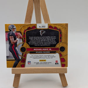 24 Panini Rookie Patch Auto RPA Michael Penix Jr. /49 Panini Gold Standard FRENLY BRICKS - Open 7 Days