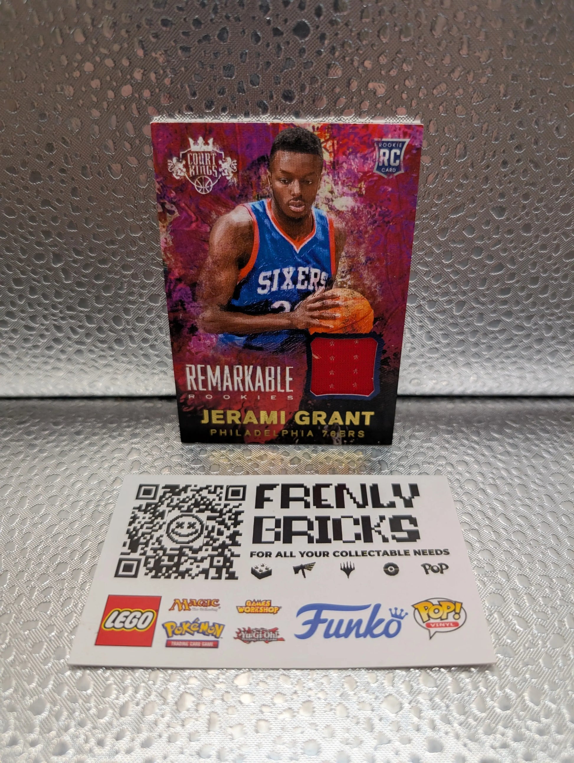 2014-15 Panini Court Kings Remarkable Rookie Memorabilia Jerami Grant #18 RC FRENLY BRICKS - Open 7 Days