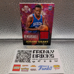 2014-15 Panini Court Kings Remarkable Rookie Memorabilia Jerami Grant #18 RC FRENLY BRICKS - Open 7 Days