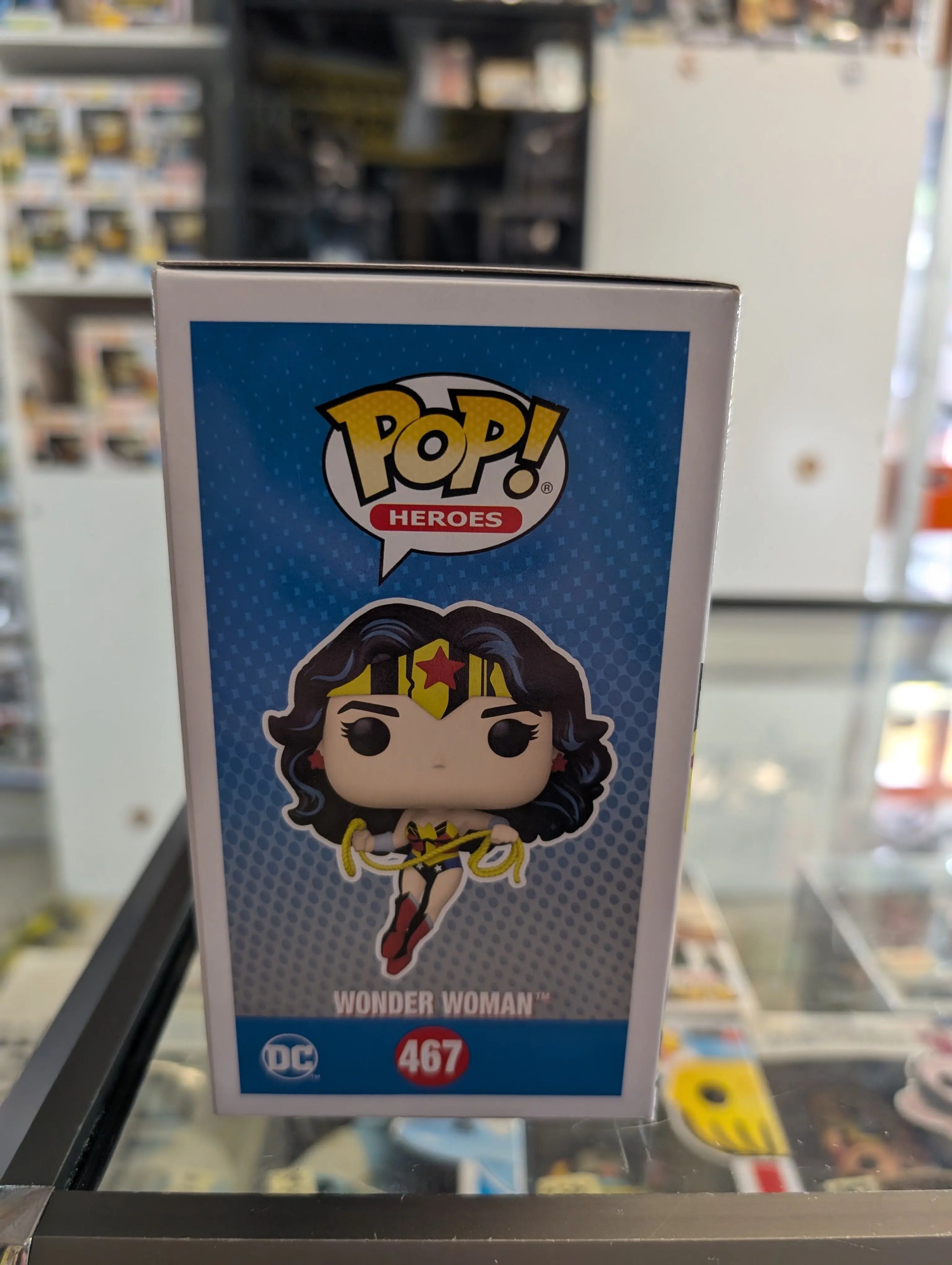Funko Pop Heroes Justice League Wonder Woman #467 FRENLY BRICKS - Open 7 Days