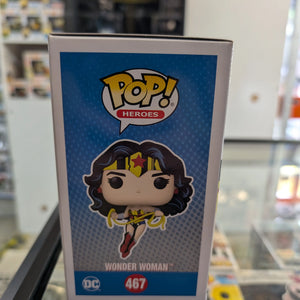 Funko Pop Heroes Justice League Wonder Woman #467 FRENLY BRICKS - Open 7 Days