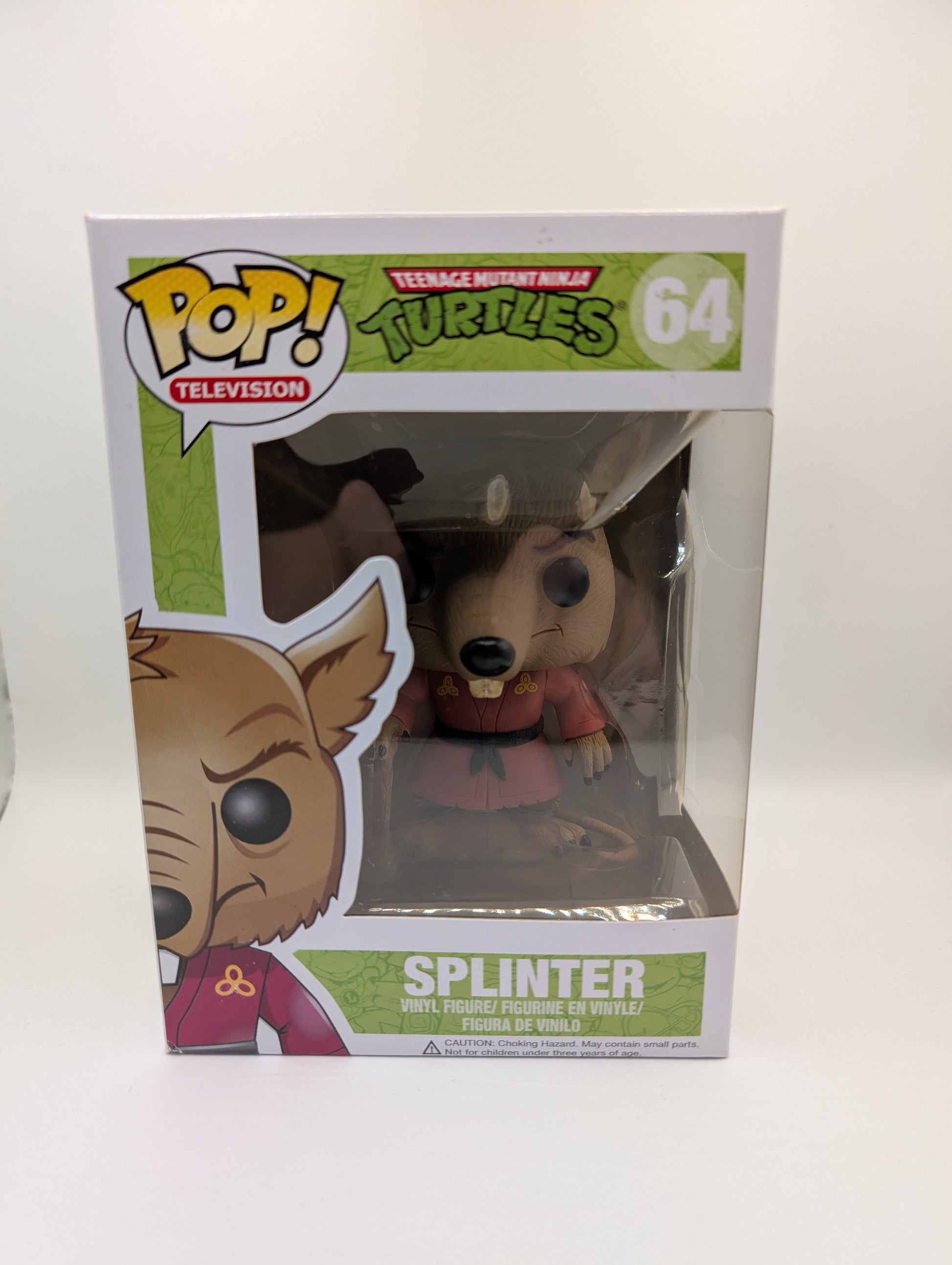 RARE 2013 Splinter 64 TMNT Teenage Mutant Ninja Turtles Funko Pop Viny FRENLY BRICKS - Open 7 Days