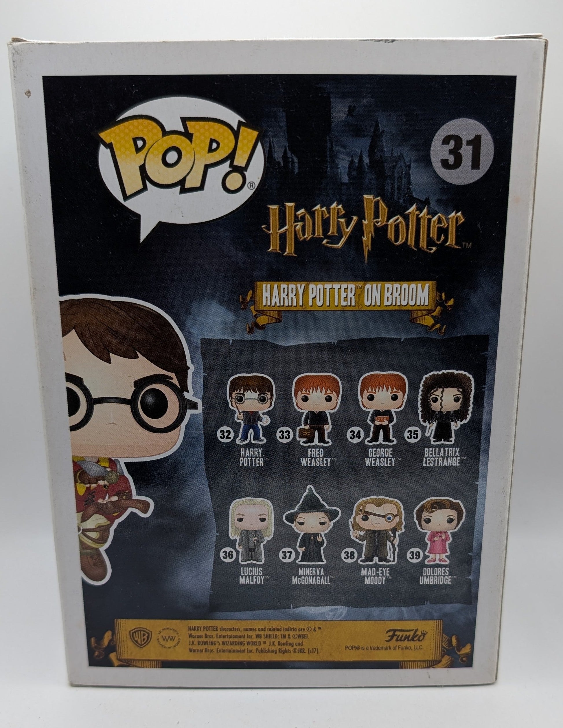 Harry Potter - Harry Potter on Broom Funko Pop! Vinyl #31 - New FRENLY BRICKS - Open 7 Days
