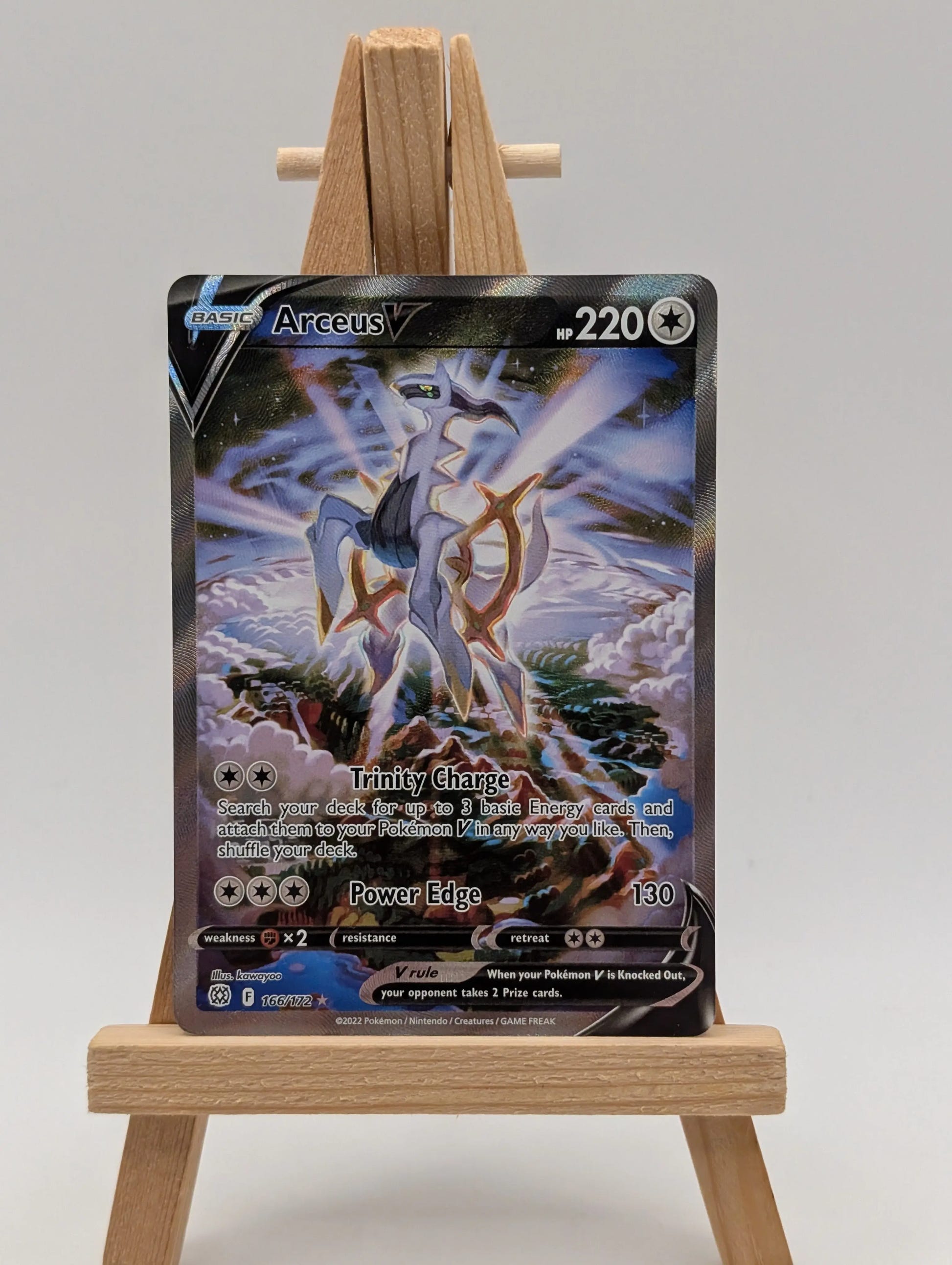 Arceus V 166/172 [Brilliant Stars] Alternate Art Pokemon FRENLY BRICKS - Open 7 Days image 9