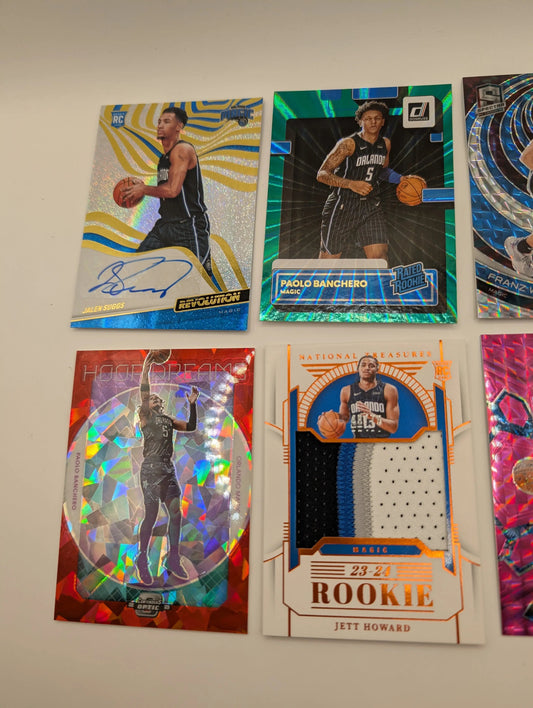 Orlando Magic NBA Basketball Card Lot, Rookies, Patch, Auto, Graded, Paolo Banchero FRENLY BRICKS - Open 7 Days