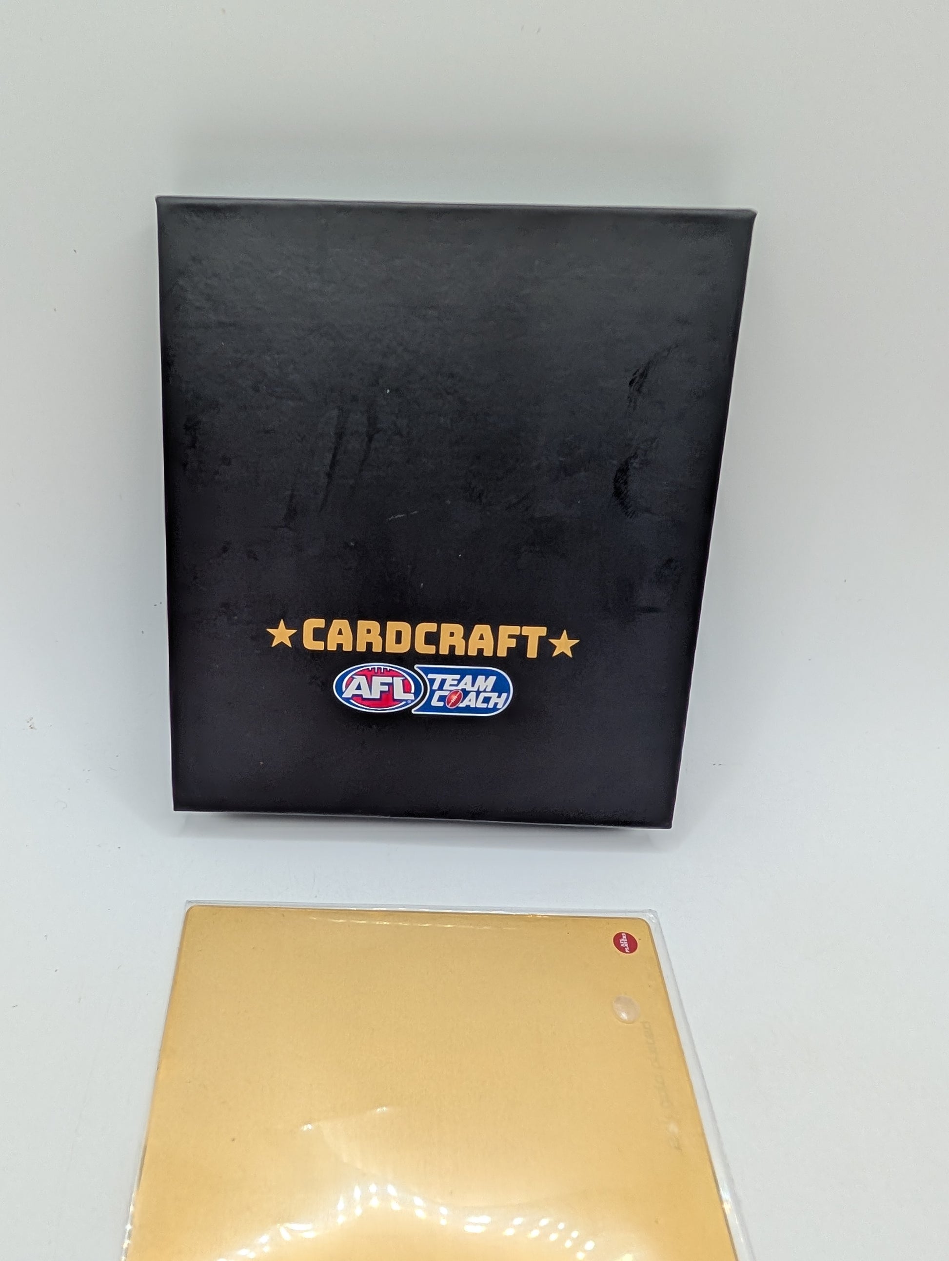 Cardcraft 24k Gold Card Craft 2025 Teamcoach AFL Footy Card Tom Lynch