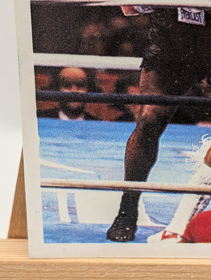 1987 A Question Of Sport UK Mike Tyson Rookie Card Boxing RC The Hangover Movie FRENLY BRICKS - Open 7 Days