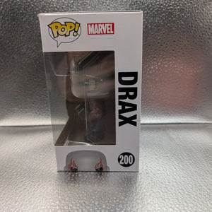 FUNKO Pop Vinyl Drax Marvel #200 FRENLY BRICKS - Open 7 Days