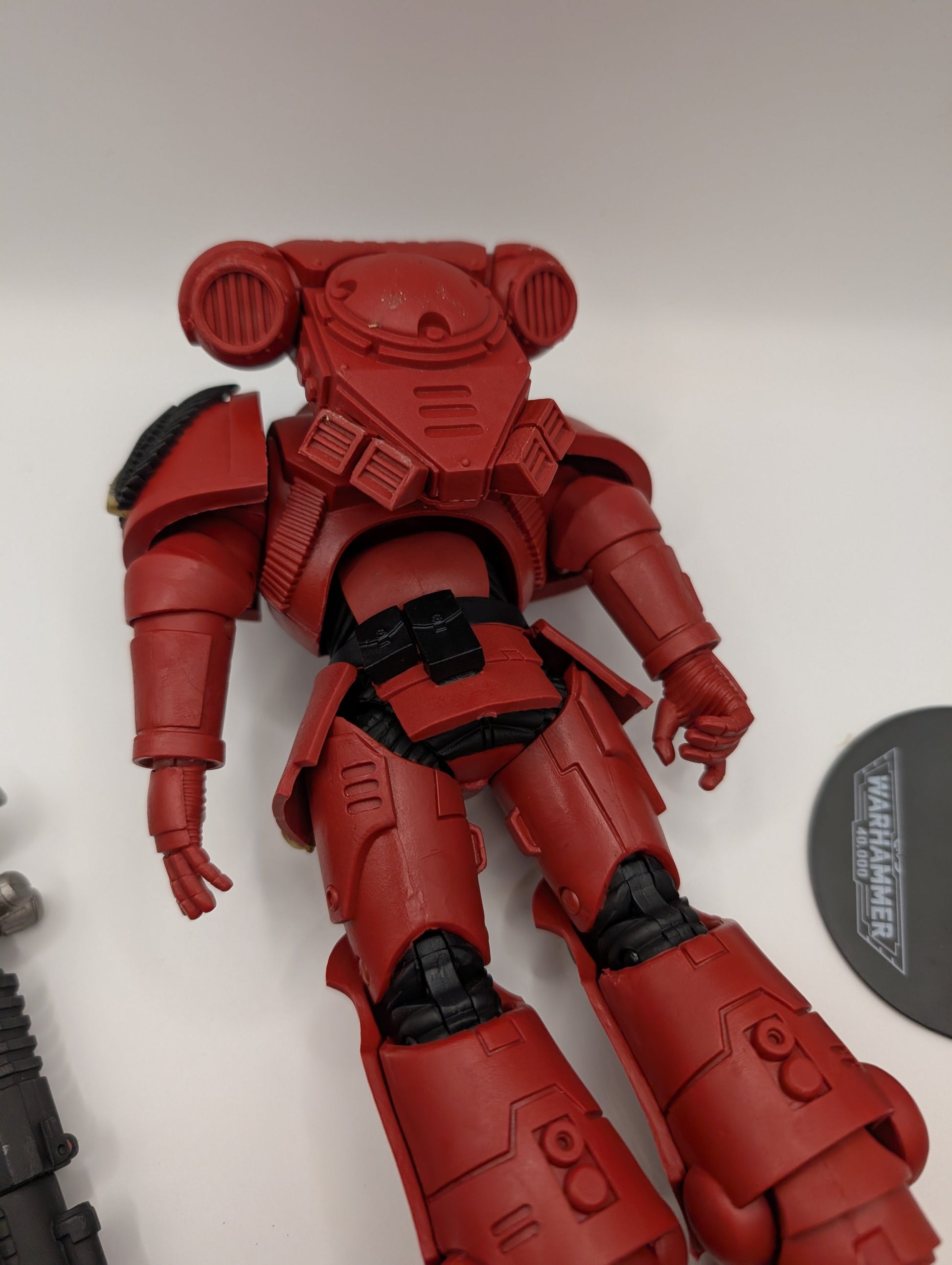 McFarlane Warhammer 40000 40k 7"Figure Space Marine Blood Angels Hellblaster FRENLY BRICKS - Open 7 Days