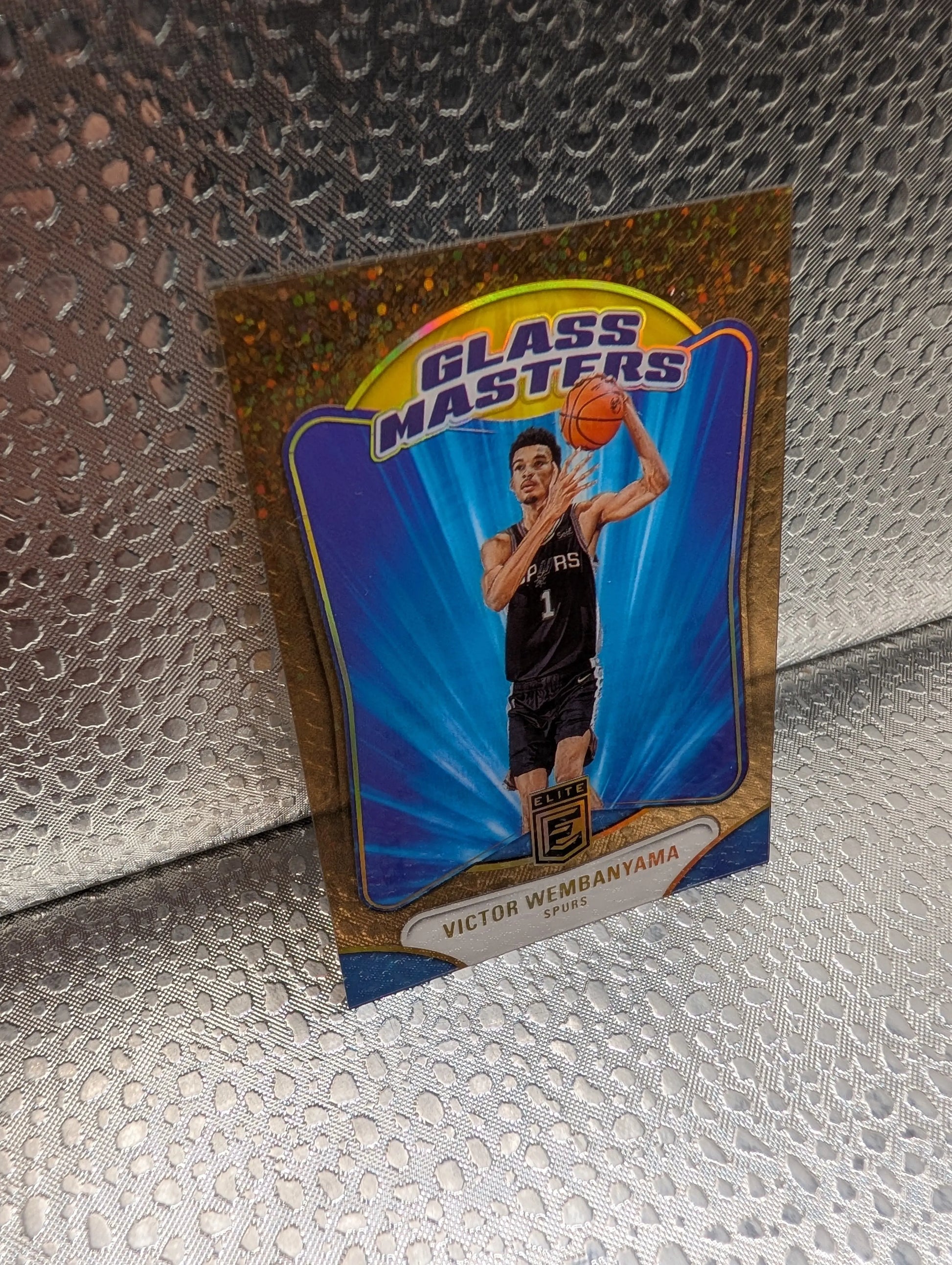 Victor Wembanyama 04/10 Glass Masters Panini Elite FRENLY BRICKS - Open 7 Days