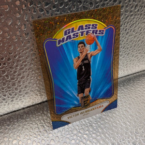 Victor Wembanyama 04/10 Glass Masters Panini Elite FRENLY BRICKS - Open 7 Days