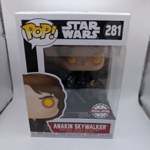 Star Wars - Anakin Skywalker Dark Side Pop! Vinyl Figure #281 FRENLY BRICKS - Open 7 Days