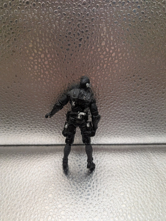 GI Joe Action Figure Snake Eyes v14 2002 FRENLY BRICKS - Open 7 Days