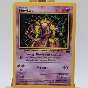 Mewtwo 14 WOTC Black Star Promo - Pokemon Card LP FRENLY BRICKS - Open 7 Days